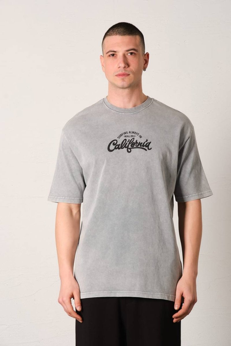 California Tshirt Washed Look - StreetwearSociety - Inspired by the Streets, Driven by Culture