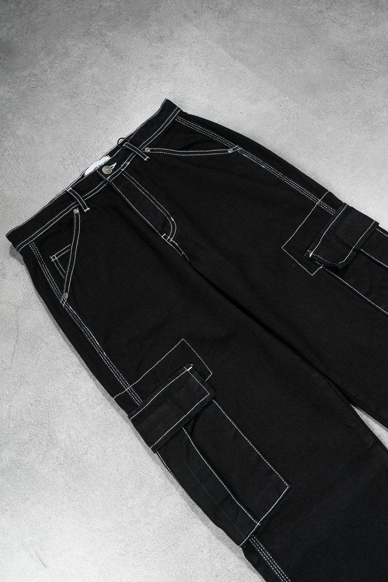 Cargo Kontrast naht Herren Jeans UK1084SY - StreetwearSociety - Inspired by the Streets, Driven by Culture