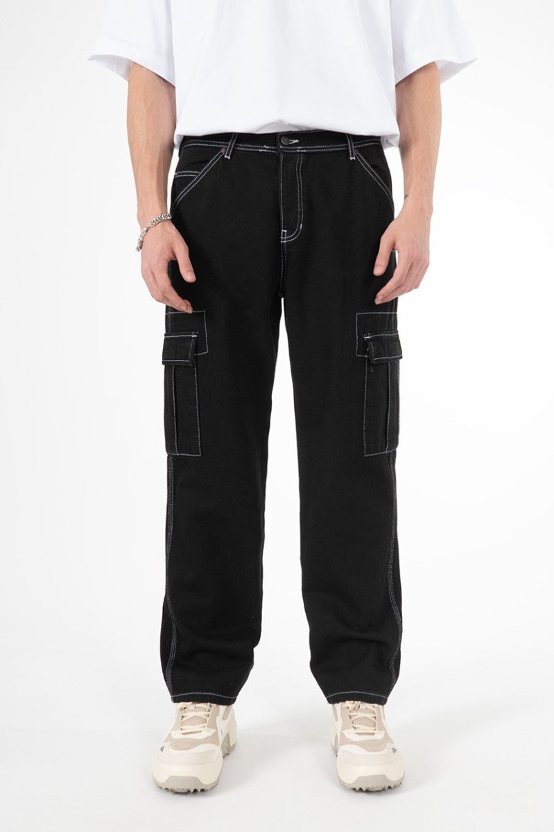 Cargo Kontrast naht Herren Jeans UK1084SY - StreetwearSociety - Inspired by the Streets, Driven by Culture