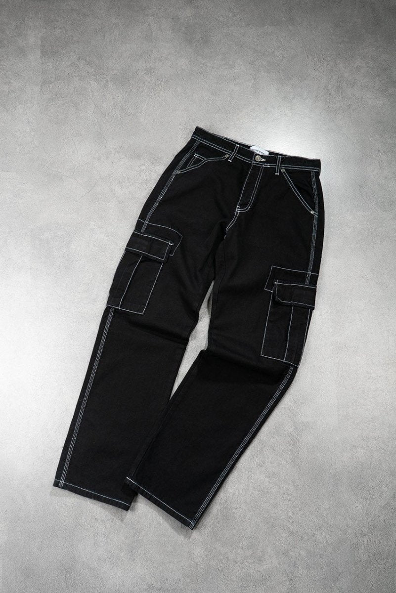 Cargo Kontrast naht Herren Jeans UK1084SY - StreetwearSociety - Inspired by the Streets, Driven by Culture