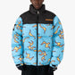 Chrome Flames Herren Puffer Jacket NF0506MV - StreetwearSociety - Inspired by the Streets, Driven by Culture