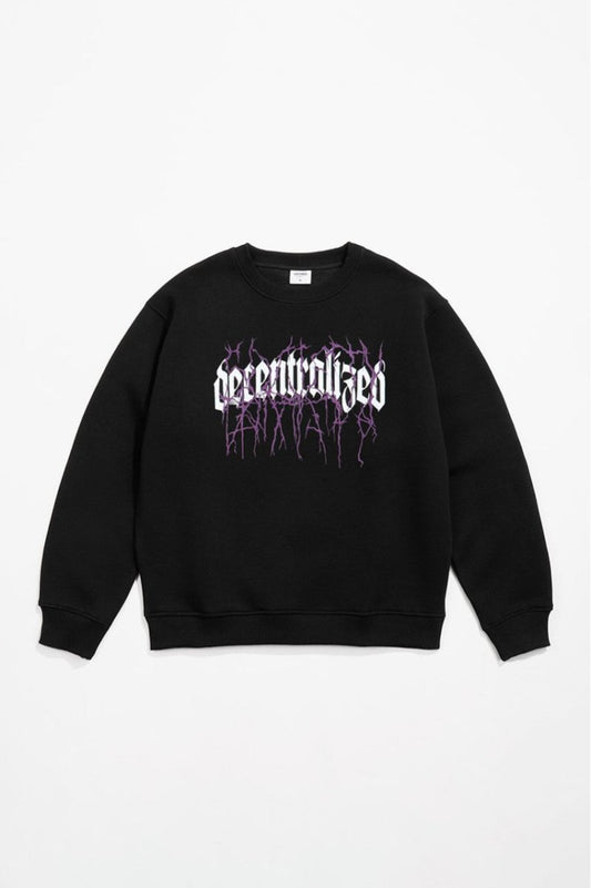 Decentralized Society Oversize Sweatshirt UK1020SY - StreetwearSociety - Inspired by the Streets, Driven by Culture